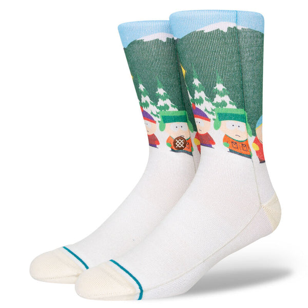 Stance Calcetines Unisex Bus Stop vintage white - Rideshop