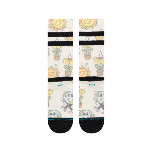 Stance Calcetines Unisex Nice Mooves – Off White - Rideshop