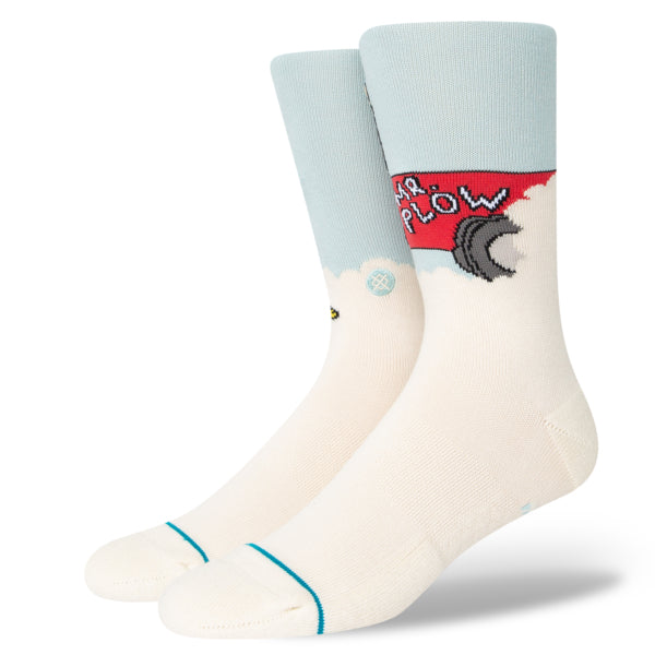 Stance Calcetines Unisex Mr Plow Light Blue - Rideshop