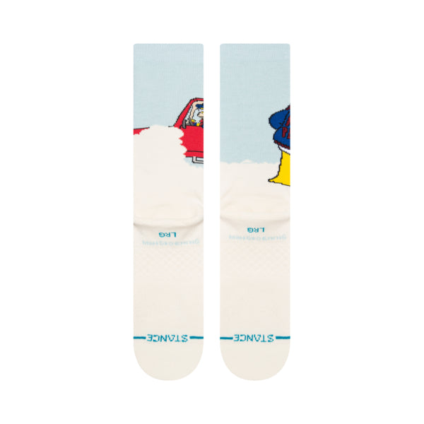 Stance Calcetines Unisex Mr Plow Light Blue - Rideshop