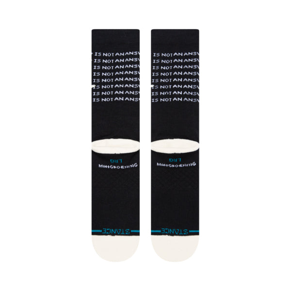 Stance Calcetines Unisex Troubled Black - Rideshop