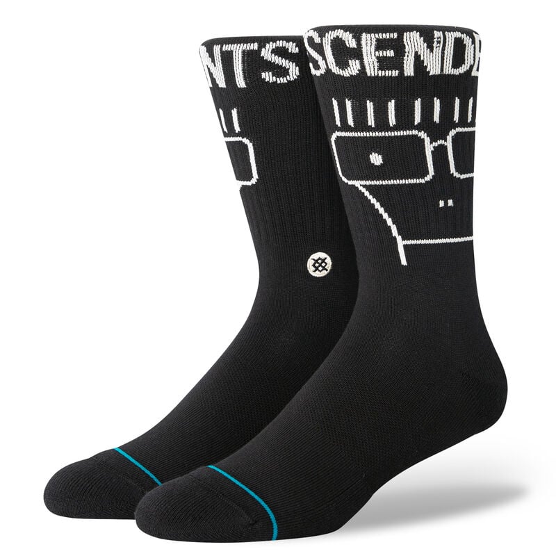 Stance Calcetines Unisex Descendents Crew Washed Black - Rideshop