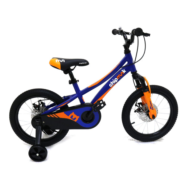 Royal Baby Bicicleta Chipmunk Niño 16 Explorer Disc Azul - Rideshop