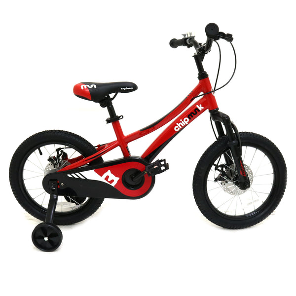 Royal Baby Bicicleta Chipmunk Niño 16 Explorer Disc Roja - Rideshop