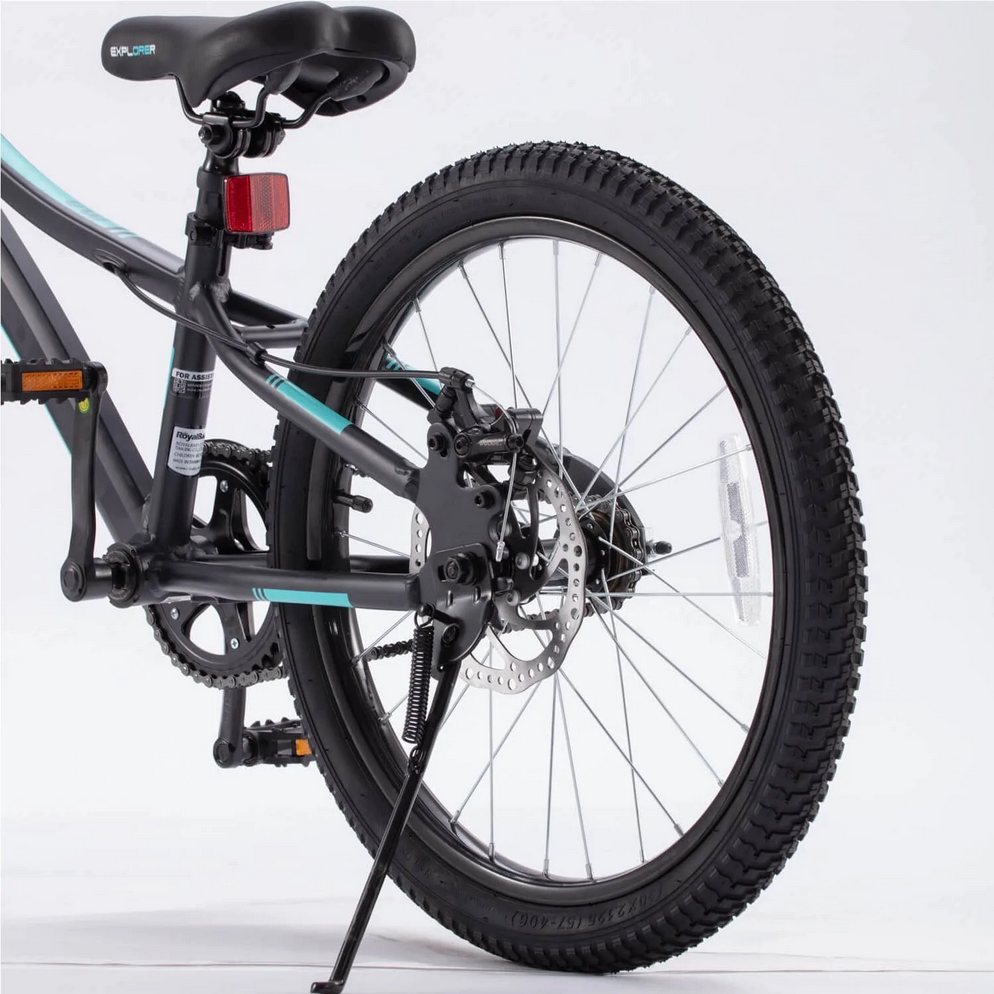 Royal Baby Bicicleta Chipmunk Niño 20 Explorer Disc Negra - Rideshop