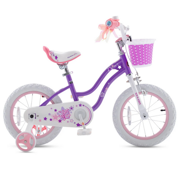 Royal Baby Bicicleta Star Niña aro 16 Purpura - Rideshop