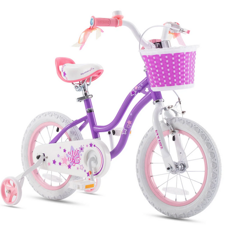 Royal Baby Bicicleta Star Niña aro 16 Purpura - Rideshop