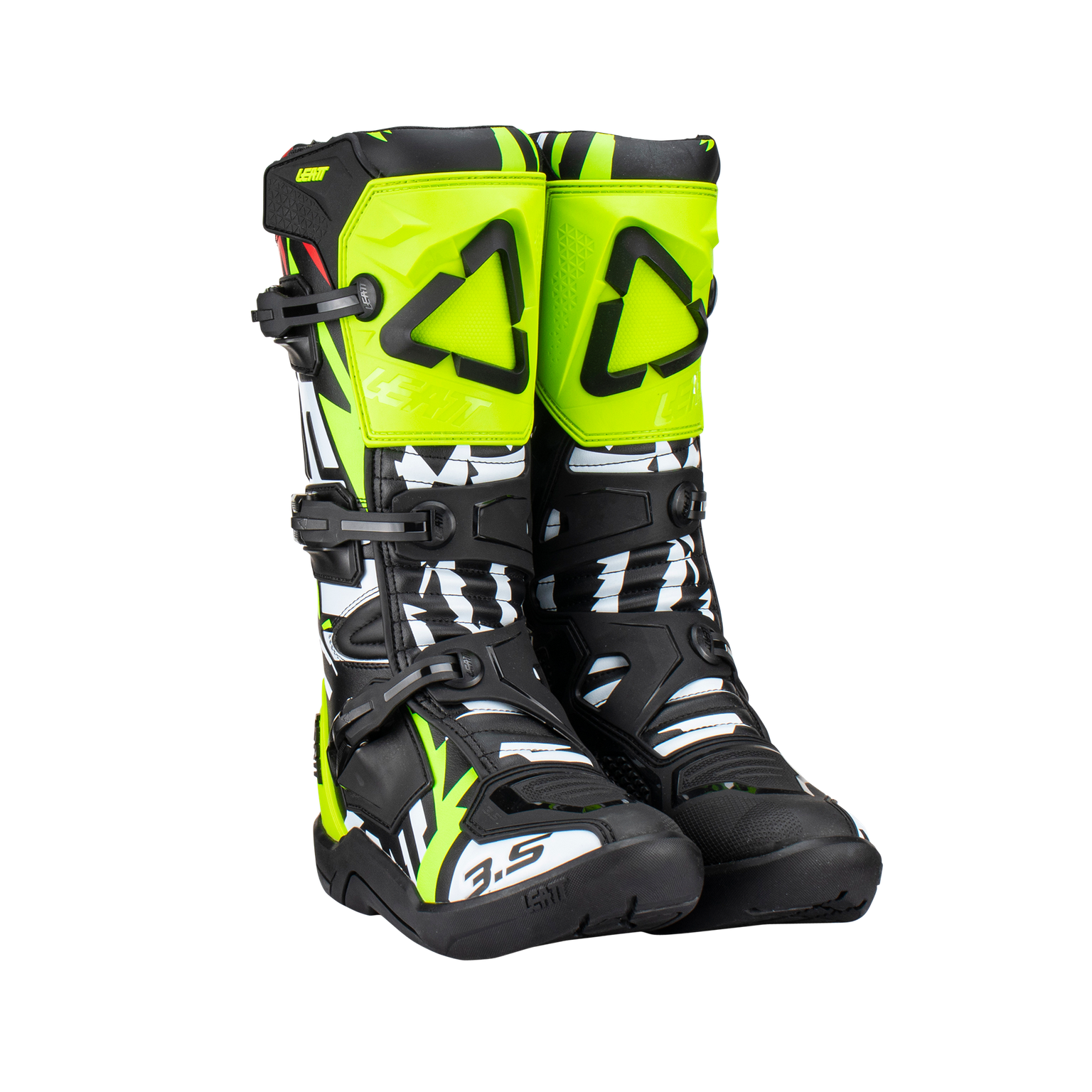Leatt Bota Moto 3.5 Zebra - Rideshop