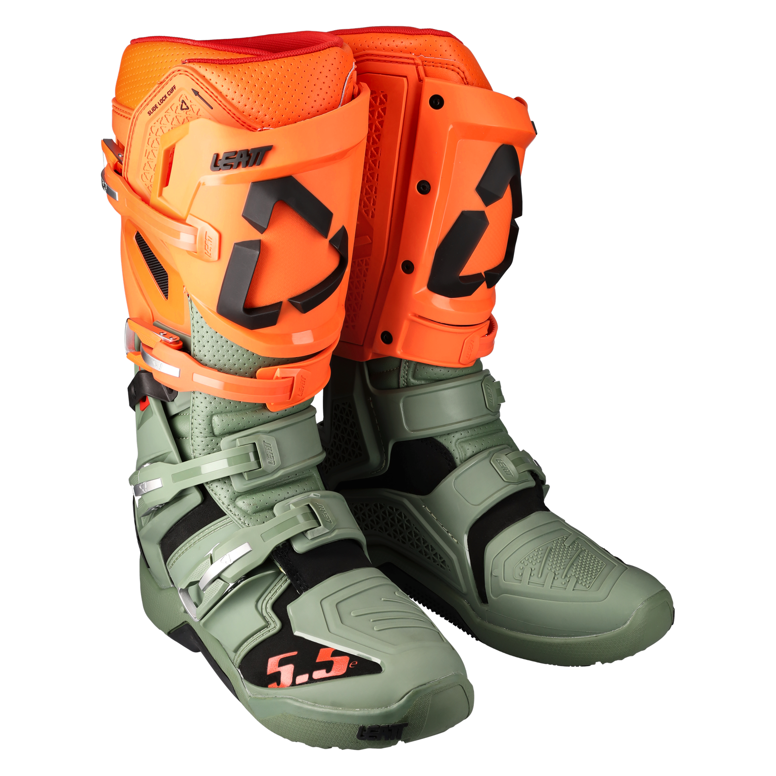 Leatt Bota Moto 5.5 FlexLock Enduro Cactus - Rideshop