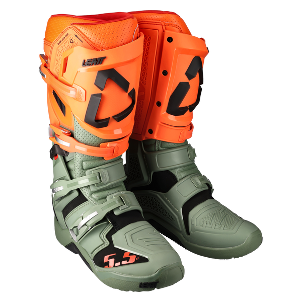 Leatt Bota Moto 5.5 FlexLock Enduro Cactus-Rideshop