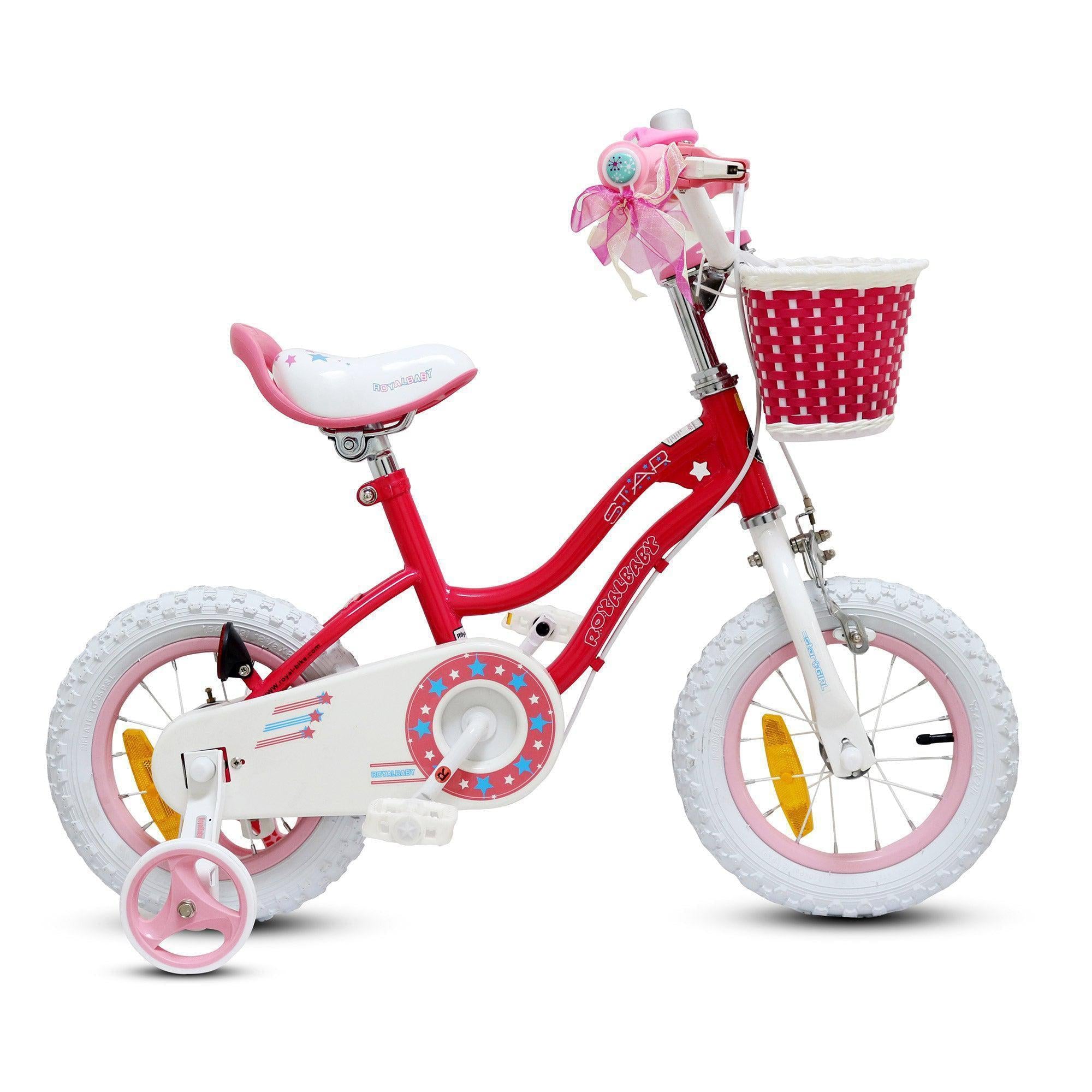 Bicicleta Niña Star aro 12 Rosa Royal Baby - Rideshop