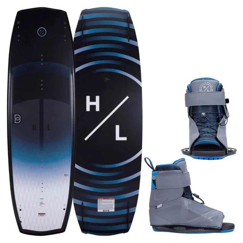 Hyperlite Wakeboard Baseline 136 con Fijaciones Session US: 4-8 EU: 34-405 - Rideshop