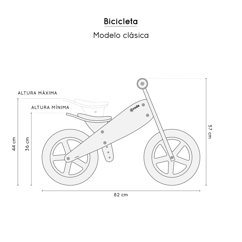 Roda Bicicleta Clasica Amarillo-Rideshop