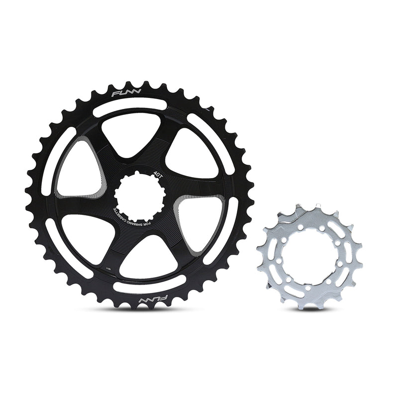 Corona One UP 40T Compat Shimano Negra Funn - Rideshop