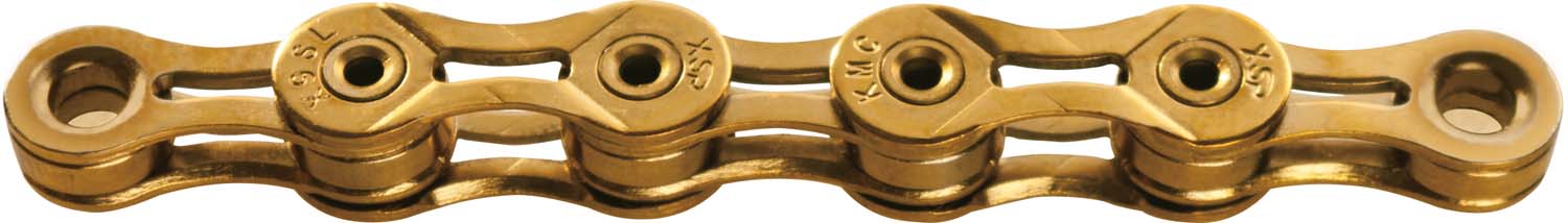 Cadena Ultralight X9sl 1/2" X11/28 Dorada 9v Kmc - Rideshop