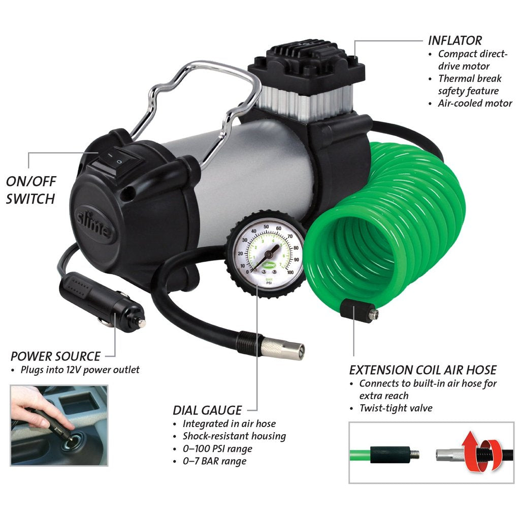 Slime Compresor Compact Pro - Rideshop