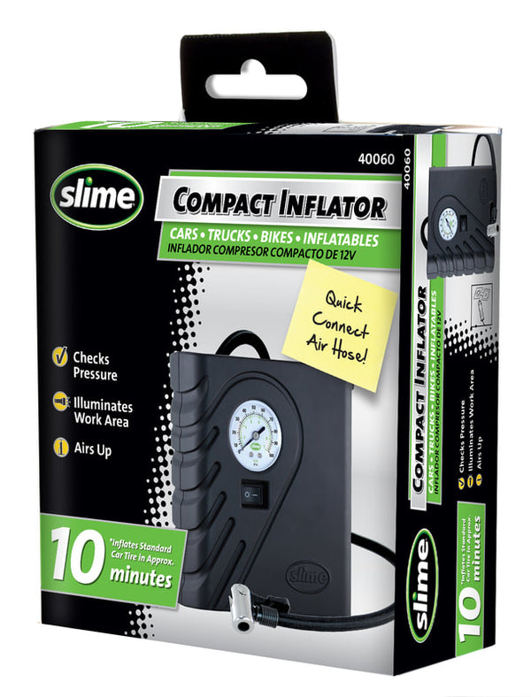 Slime Compresor Compact 12V - Rideshop