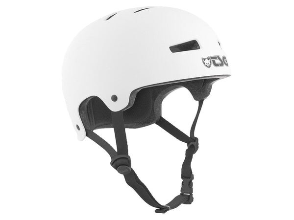 Casco Evolution Solid Satin White TSG Helmet - Rideshop