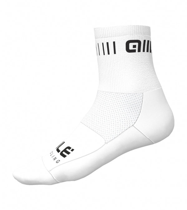 Calcetines de Bicicleta Strada Blanco/Negro 2021 Ale - Rideshop