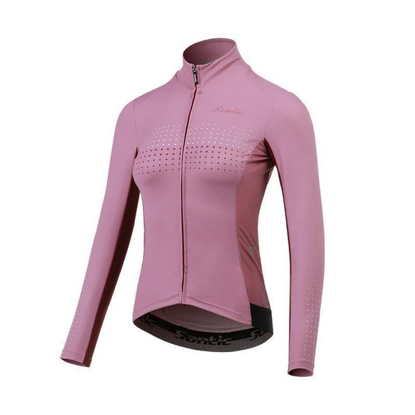 Chaqueta Ciclismo Santic Rosada Mujer Santic - Rideshop