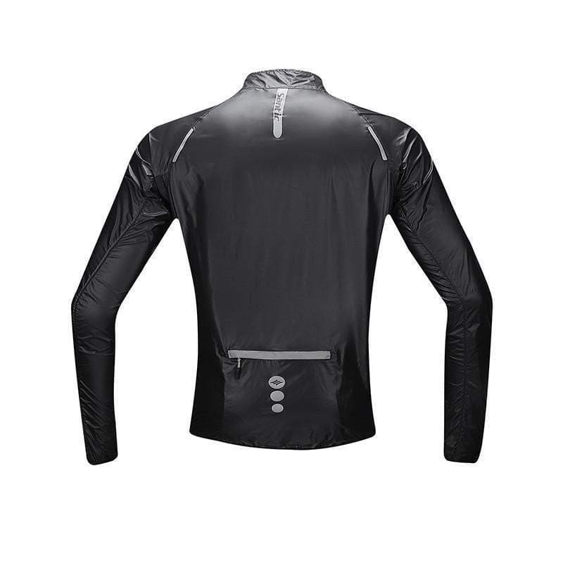 Chaqueta Ciclismo Negra Hombre Santic - Rideshop