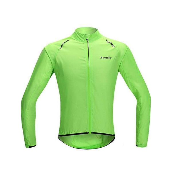 Chaqueta Ciclismo Verde Hombre Santic - Rideshop