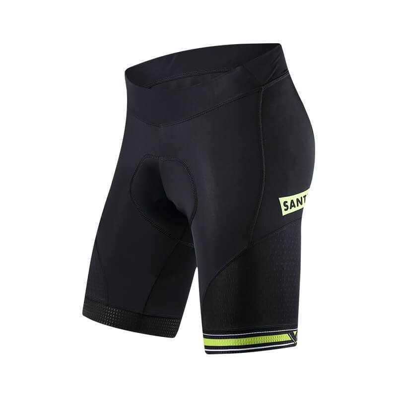 Calzas Ciclismo Negra Unisex Santic - Rideshop