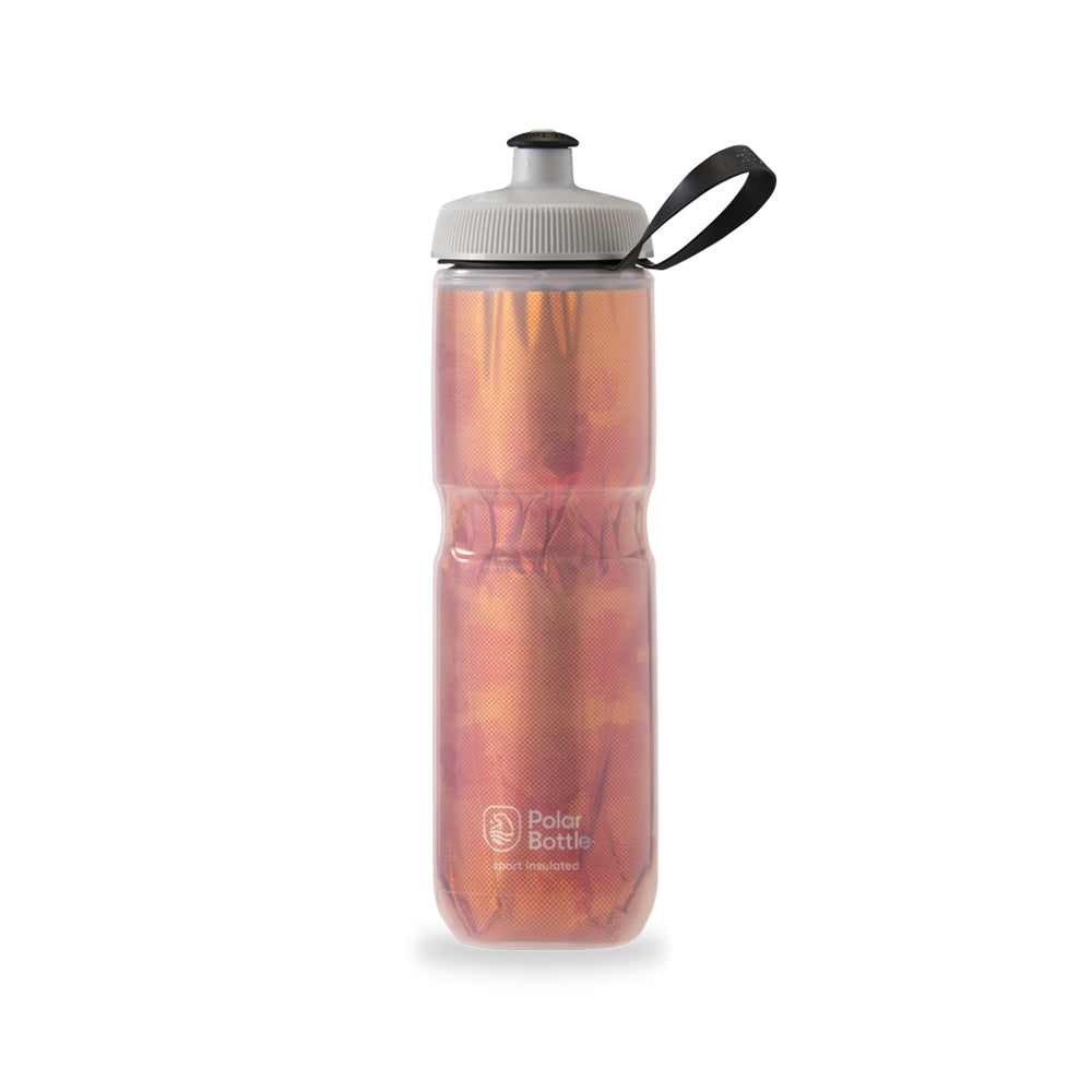Polar Bottle Botella Sport Insulated 700Ml Fly Dyeblood Orange - Rideshop