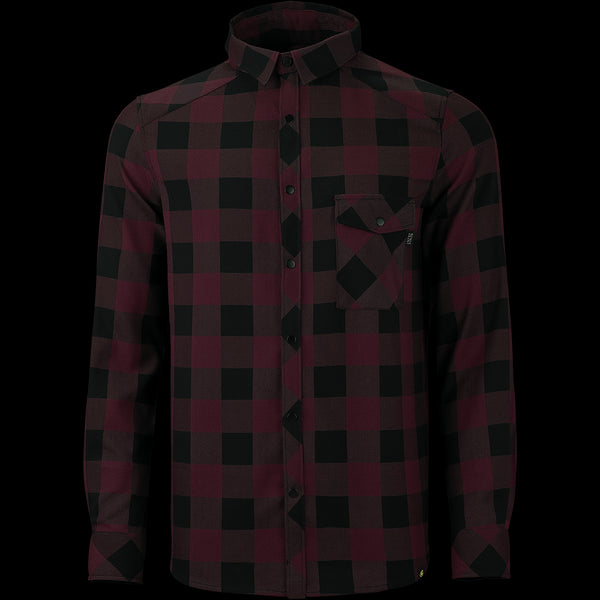 IXS Camisa Carve Digger Raisin - Rideshop