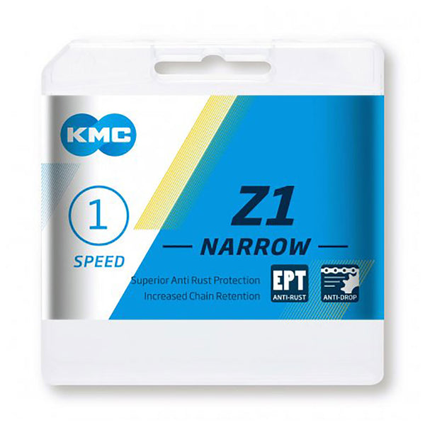 KMC Cadena Z1-N EPT 1/2 x 3/32 Anti oxido - Rideshop