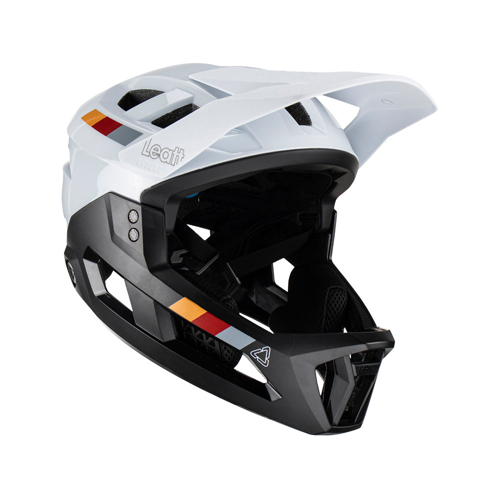 Leatt Casco MTB Niño Enduro 2.0 V23 White XS - Rideshop