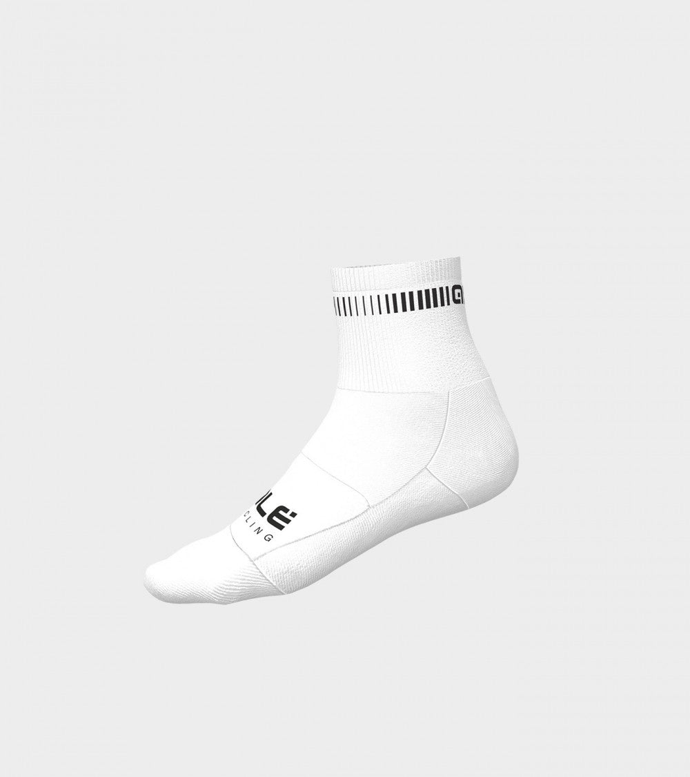 Ale Calcetines 12Cm Logo Bco/Neg - Rideshop