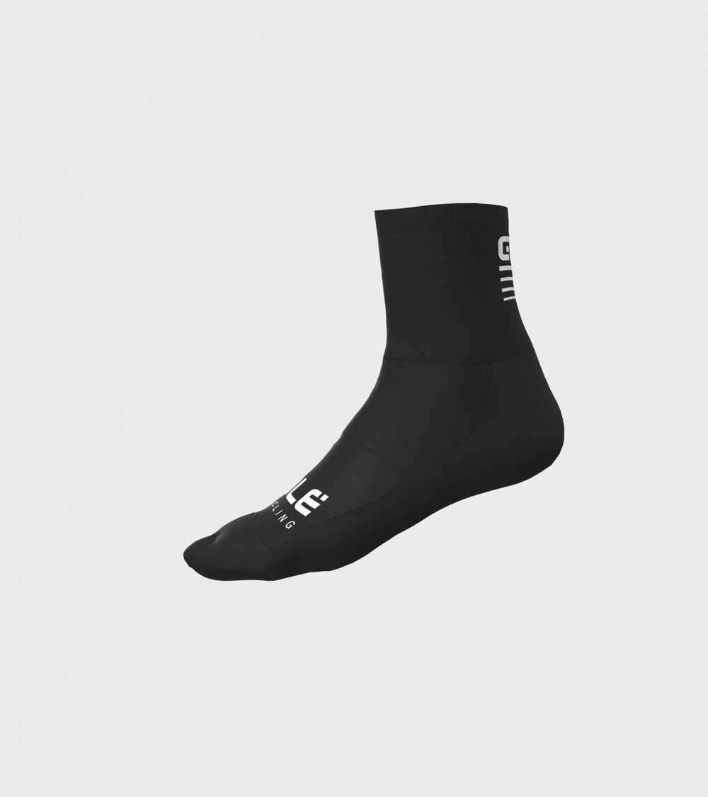Ale Calcetines 14Cm Strada 2.0 Negro - Rideshop
