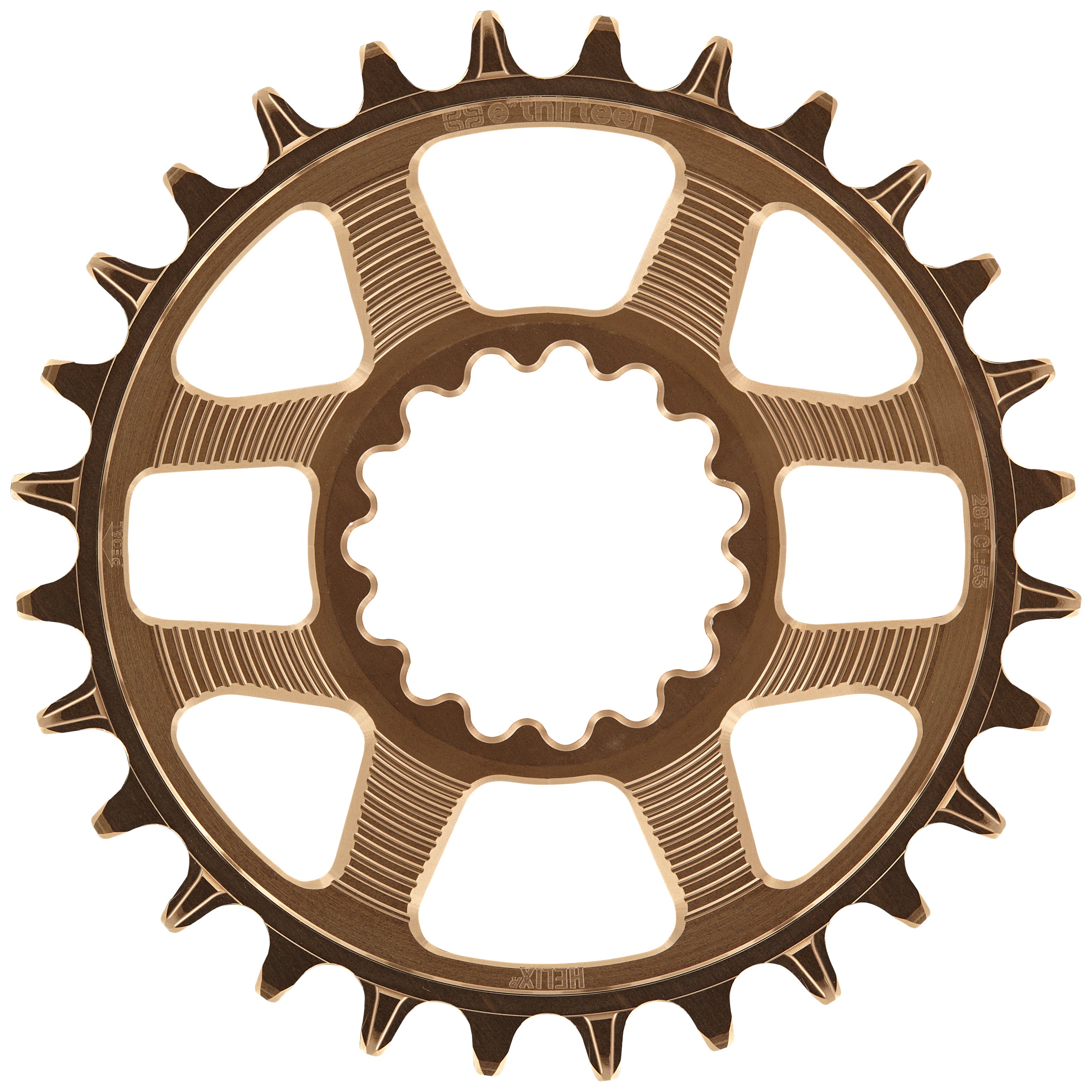E.Thirteen Corona E.13 Helix R Dm 52/55 Flip Flop 30T Bronze - Rideshop