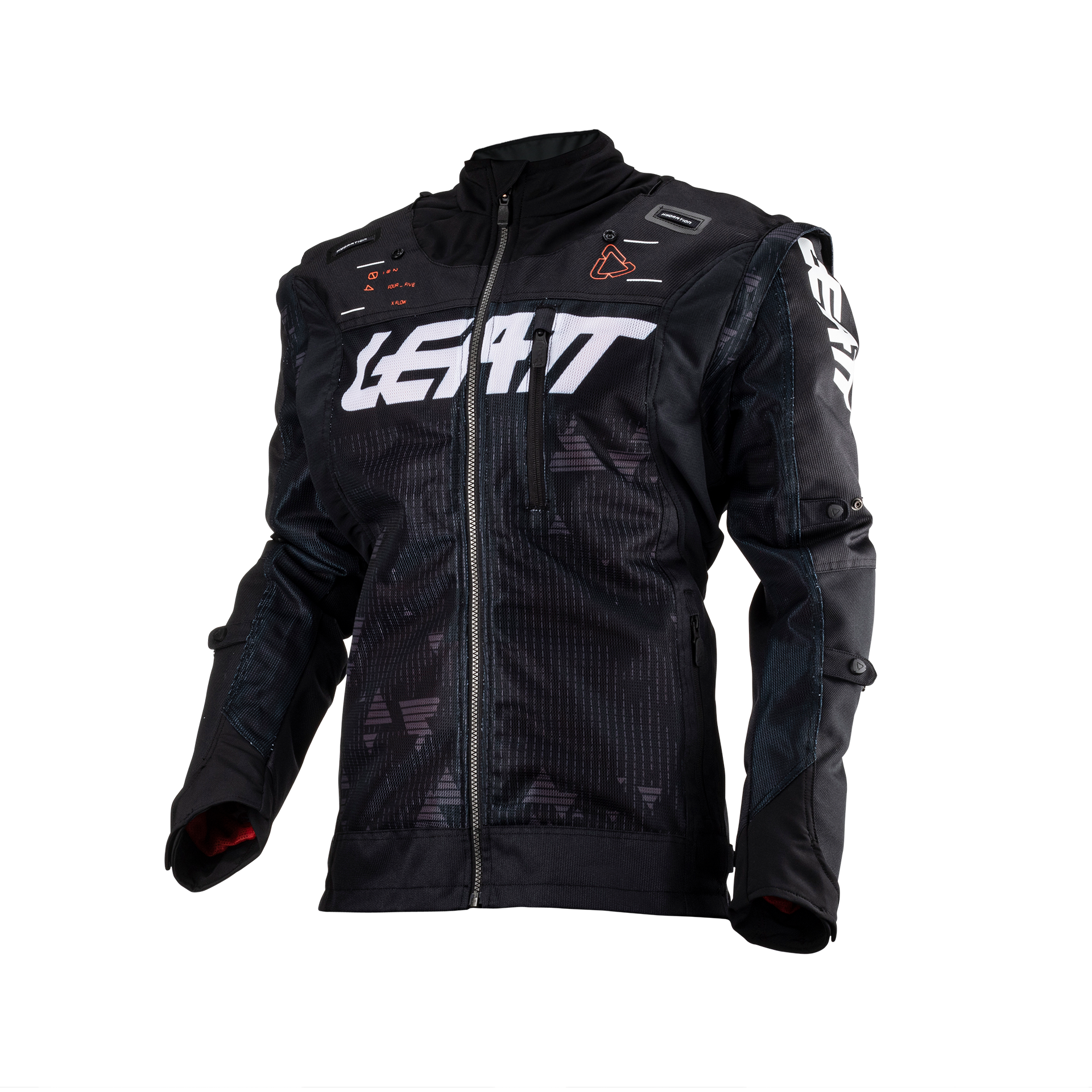 Leatt Chaqueta de Moto 4.5 X-Flow Black - Rideshop