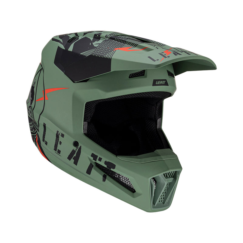 Leatt Casco Moto 2.5 V23 Cactus - Rideshop