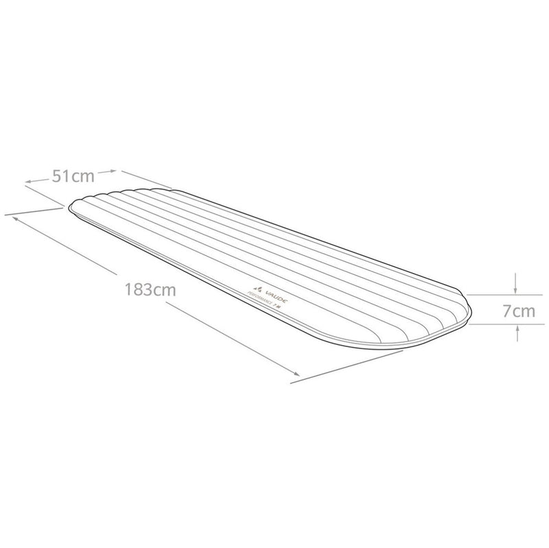 Colchoneta Performance Winter 7 M Vaude - Rideshop