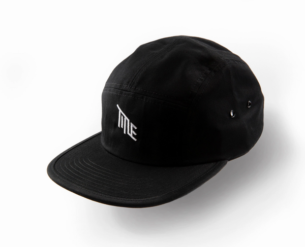 Gorro Black 5 Panel Title - Rideshop