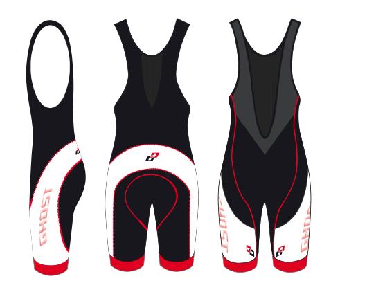 Ghost Calza Bicicleta con Tirantes Pro Line - Rideshop