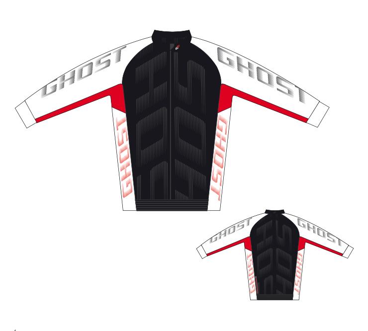 Ghost Tricota Ciclismo Manga Larga Pro Line - Rideshop