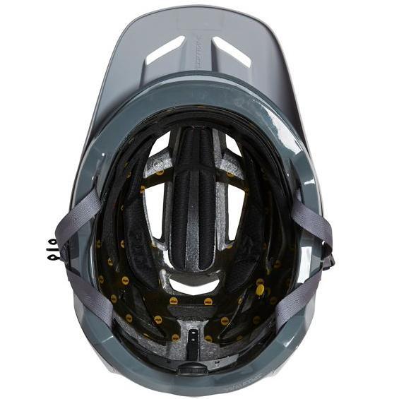Casco Bicicleta Speedframe Pro Gris Fox Racing - Rideshop