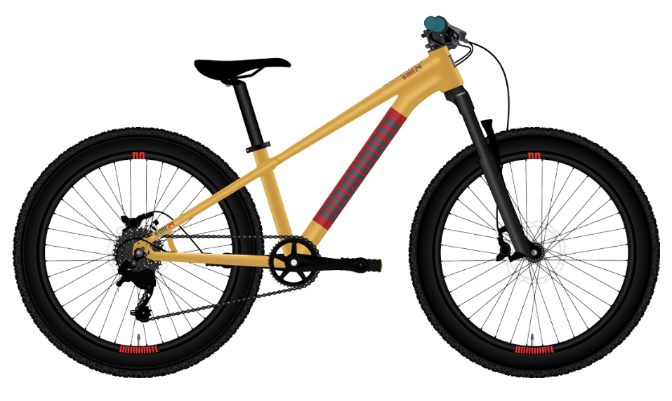 DOMINATE KIDS ARO 24" - PEARL TITAN ORANGE-Rideshop