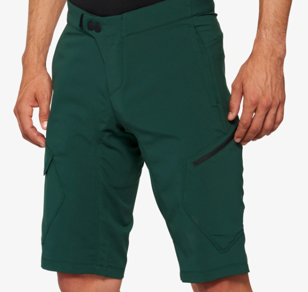 100% Shorts Ridecamp Forest Green - Rideshop