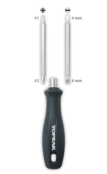 Destornillador Quad Driver 4 Puntas Topeak - Rideshop