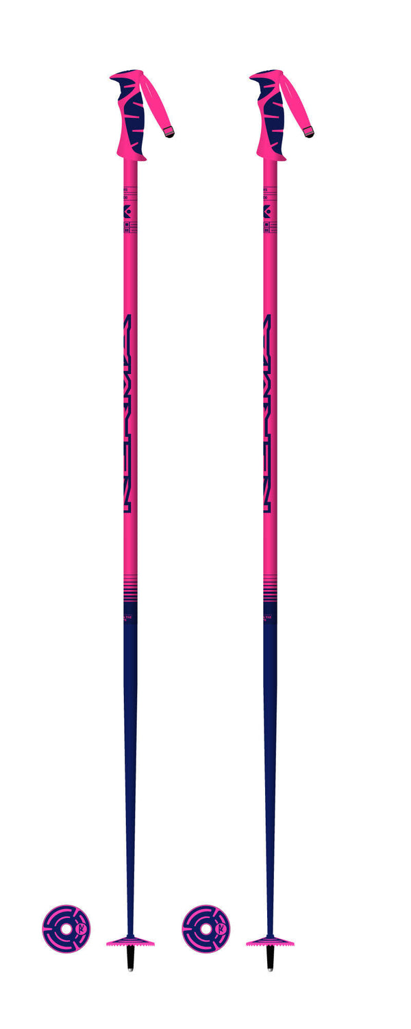 Kerma Bastones de Ski Vector Box Pink-Rideshop