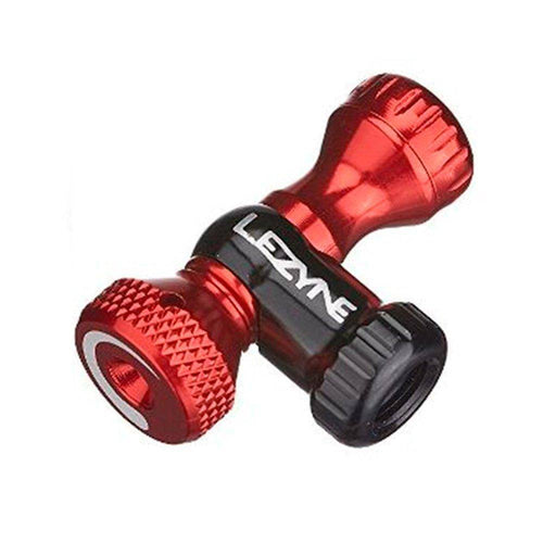 Lezyne Cabezal Dispensador Co2 Rojo - Rideshop