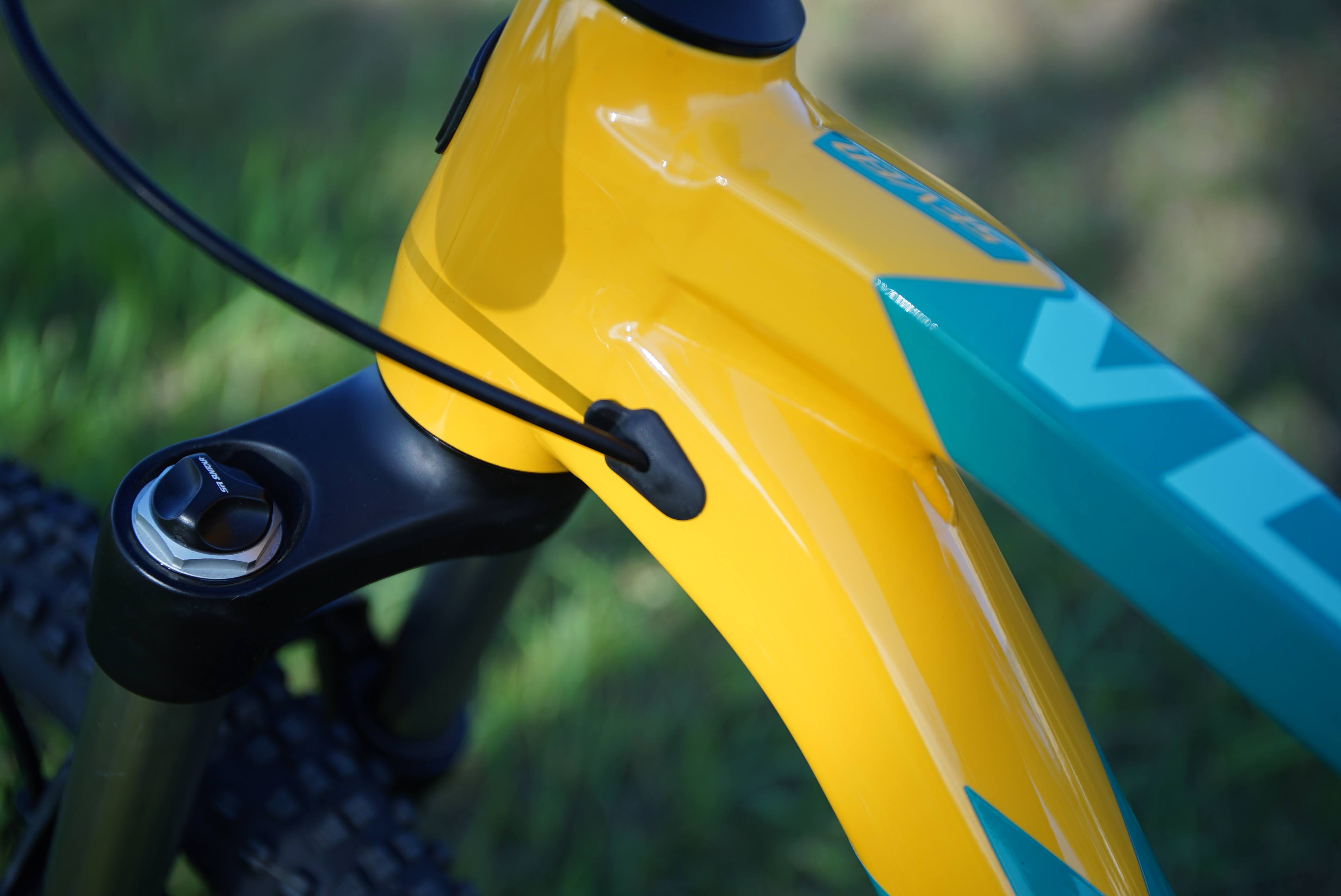 Polygon Bicicleta Xtrada 7 Yellow Ligh Blue - Rideshop