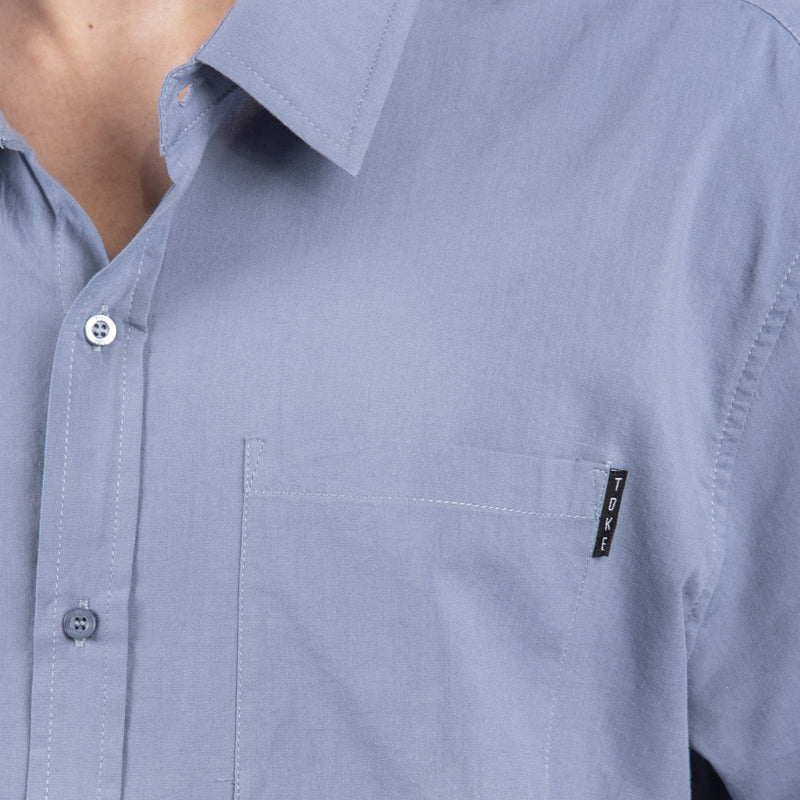 Camisa Azul Hombre Toke - Rideshop