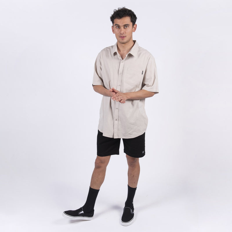 Camisa Beige Hombre Toke - Rideshop