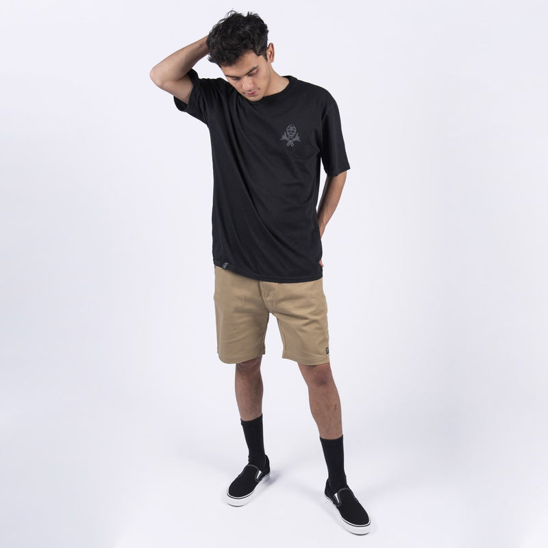 Short Beige Hombre Toke - Rideshop